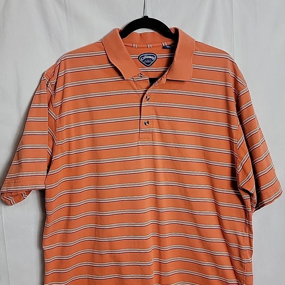 🖤5/$20🖤 CALLAWAY GOLF.. striped polo.. - Picture 2 of 11